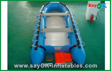3 barcos infláveis do PVC da fibra de vidro Profunda-v da pessoa para o divertimento da água do verão