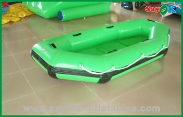 Dos barcos infláveis verdes do PVC das crianças brinquedos infláveis comerciais da água