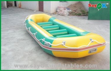 Barcos infláveis do PVC das pessoas do parque 4 da água para adultos, Inflatables relativo à promoção