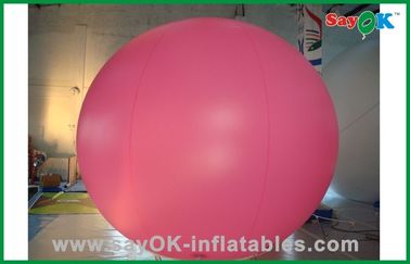 Balão inflável exterior do hélio do balão inflável cor-de-rosa da cor