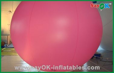 Balão inflável exterior do hélio do balão inflável cor-de-rosa da cor