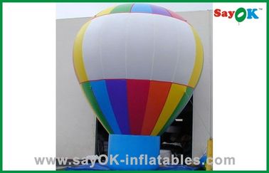Balão grande inflável do arco-íris feito sob encomenda para decorações do feriado