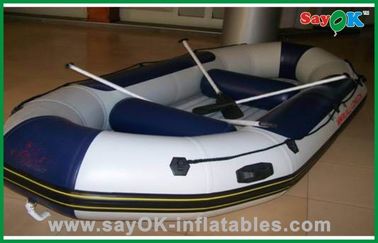 Barcos infláveis portáteis do PVC com pá, barco inflável de pouco peso