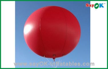 Balões infláveis vermelhos comerciais da propaganda do hélio do balão para o casamento