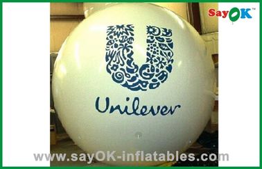 Torne o branco personalizado do PVC do balão do hélio para anunciar
