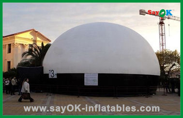 Abóbada inflável exterior do planetário para a escola, grande barraca inflável