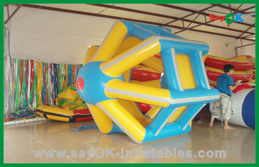 Brinquedo inflável Inflatables de anúncio feito sob encomenda da água do rolamento engraçado grande