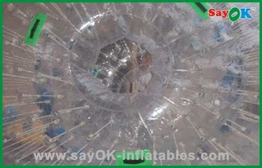PVC/TPU da bola transparente feita sob encomenda inflável de Zorb dos jogos do gramado grande para adulto/crianças