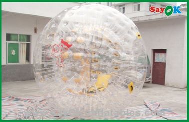 Jogos de partido infláveis para a bola inflável de Zorb da bolha gigante dos adultos 0.7mm TPU/jogos infláveis dos esportes