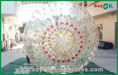 Jogos infláveis para a bola usada 2.3x1.6m inflável de Zorb dos jogos dos esportes do parque do divertimento das crianças dos adultos
