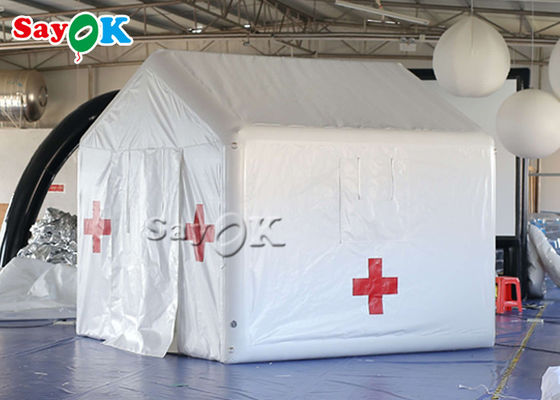 Barraca inflável móvel da emergência 3x3mH da barraca do hospital de campanha para o campo militar