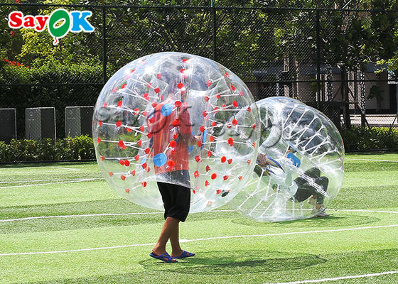 Jogos infláveis para a bola inflável humana clara da bolha do corpo dos adultos para Team Building Sports Game