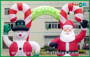 Boneco de neve do Natal gigante e Papai Noel infláveis, produtos infláveis da propaganda