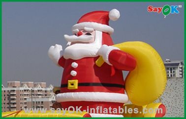 Decorações infláveis Papai Noel inflável do feriado do Natal e trenó