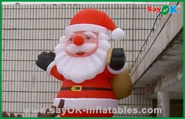 Decorações infláveis Santa inflável do feriado do Natal e rena
