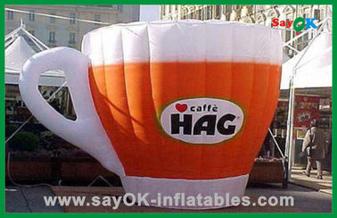 Atividade promocional Publicidade ao ar livre Copo de café inflável à venda