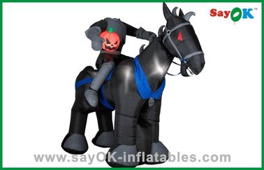 Party o pano inflável enorme inflável de Oxford dos brinquedos das crianças do cavalo/cavaleiro da decoração