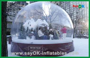Da bolha transparente inflável exterior temático da barraca do partido do Natal barraca inflável do ar
