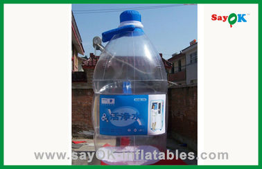 Garrafa de água inflável gigante da propaganda exterior para a venda