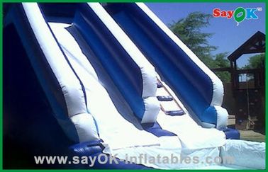 Enormes escorregadeiras de água infláveis Custom PVC Tarpaulin Mini Bouncer / Bouncer inflável Slide e Slide para diversão de água