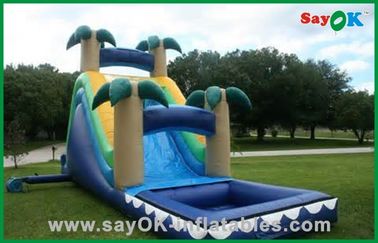 Slide inflável para crianças Castelo de salto com slide Slide comercial inflável de segurança Slide personalizado Slides de piscina infláveis