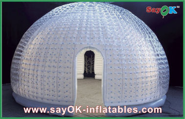 Casa inflável Tenda inflável Bubble Hotel tamanho personalizado Tenda inflável para acampamento Bubble Dome