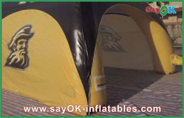 Prova úmida da barraca gigante inflável exterior da abóbada da iluminação para acampar