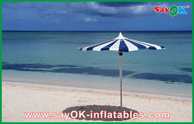 O costume relativo à promoção do parasol da praia da barraca pequena do dossel imprimiu o guarda-chuva Windproof compacto