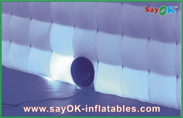 Barraca inflável feita sob encomenda de Photobooth da cabine inflável da foto da explosão do partido do estúdio da foto com iluminação do diodo emissor de luz