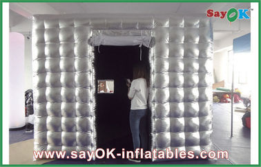 Cabine quadrada móvel inflável bonita da foto da explosão do painel de parede do estúdio profissional da foto