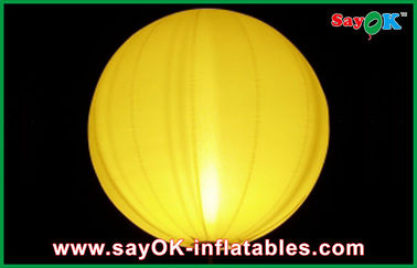 Balão amarelo/azul do diodo emissor de luz ilumina a decoração inflável da fase de Chrismas
