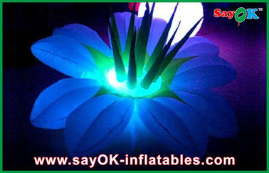 Do casamento inflável da decoração da iluminação da forma da flor luz inflável do diodo emissor de luz