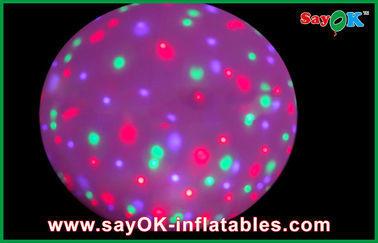 A terra conduziu o balão que leve cores infláveis da decoração 12 da iluminação
