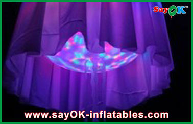 Decoração inflável da iluminação das medusa coloridas do diodo emissor de luz para o feriado