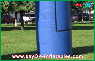 Estrutura inflável comercial da tela inflável enorme azul de Oxford da arcada