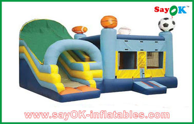 Casa inquieto do campo de jogos inflável inflável comercial do divertimento do quintal do salto