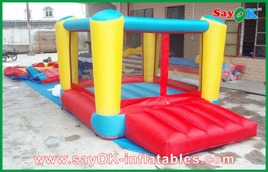 PVC / Oxford Simple Inflatable Bounce Custom Inflatable Bouncy Castle Bounce Houses Aluguéis para venda