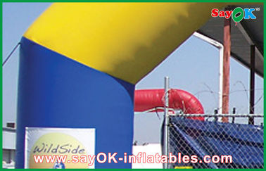 Arco inflável material durável do PVC/meta inflável