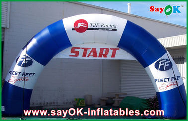 Arco inflável durável do PVC, anunciando o arco, arcada inflável