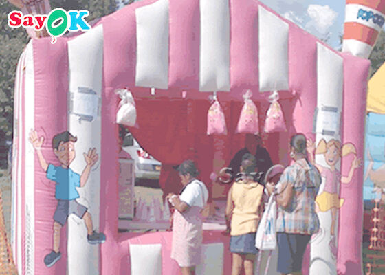 Melhor Tenda Inflável Tenda de Trabalho Inflável PVC Portátil Candy Floss Inflável Air Tent Impermeável