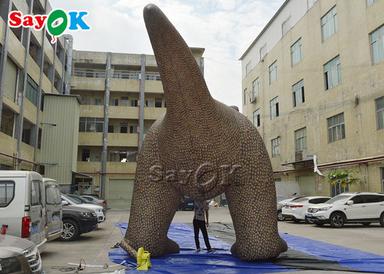 dinossauro 15ft inflável do tiranossauro de T-Rex da mascote de 5m para a exposição
