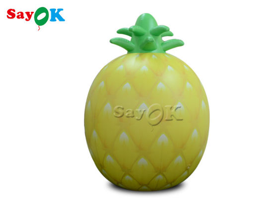 Balões infláveis de suspensão amarelos do fruto do abacaxi de 1.5mH 5ft