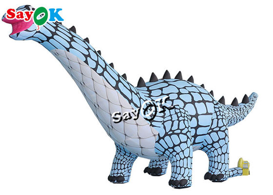 dinossauro inflável 10ft azul do Natal de 3m para a decoração exterior interna