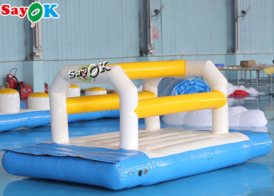 Rocker de água inflável 3x2x1.2mH brinquedos aquáticos infláveis comerciais parque aquático flutuante