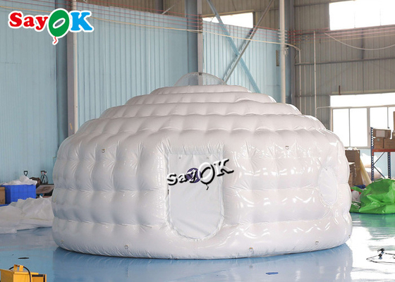 Barraca inflável de Yurt da abóbada exterior 15ft hermética inflável do partido da abóbada 4.6m da barraca