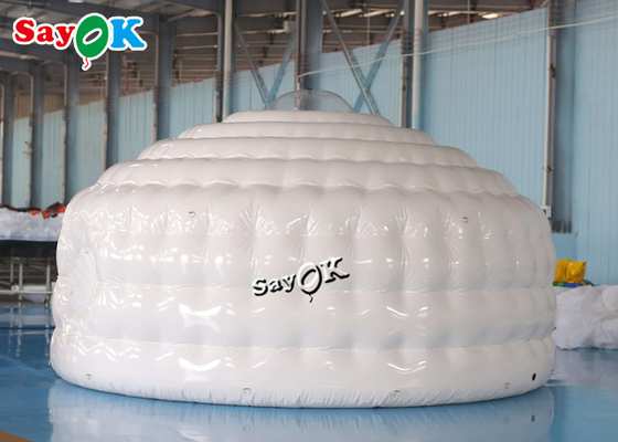 Barraca inflável de Yurt da abóbada exterior 15ft hermética inflável do partido da abóbada 4.6m da barraca