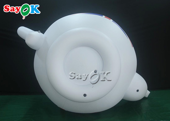 modelo inflável selado ar de anúncio 6.6ft branco With Printing do bule de 2m