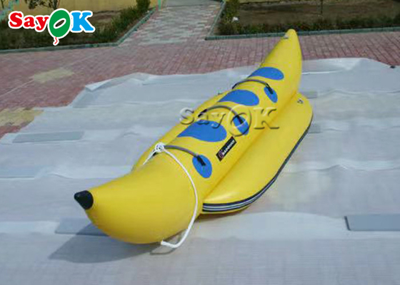 Barco de banana inflável do único corpo de 10 pessoas para o jogo da água