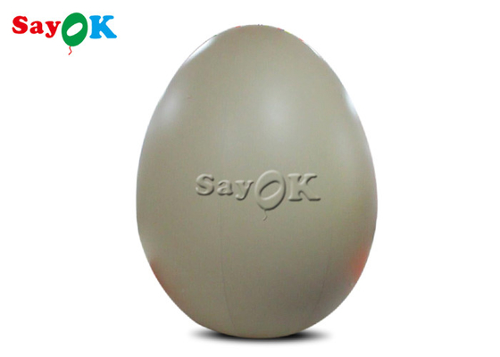 Os ovos infláveis coloridos do pássaro dos produtos infláveis feitos sob encomenda da decoração da Páscoa dão forma ao balão
