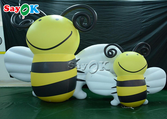 Abelhas infláveis gigantes feitas sob encomenda que anunciam o modelo estando dos desenhos animados